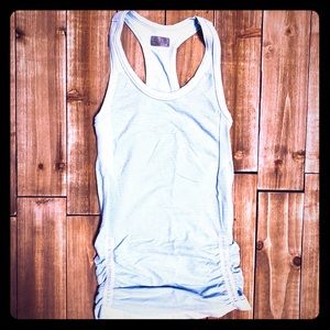 Athleta Fast Track Racerback Tank Ruched Size: M